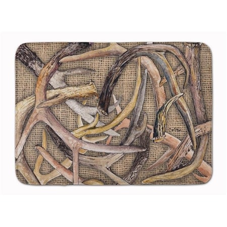 Carolines Treasures Carolines Treasures 8732RUG Deer Horns Machine Washable Memory Foam Mat 8732RUG